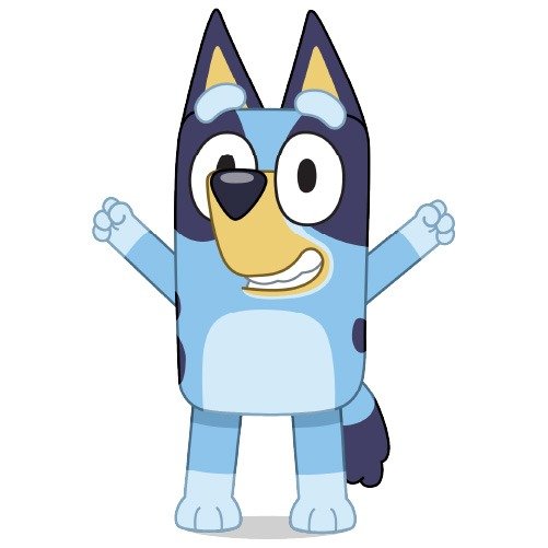 Pastel personalizado de bluey en Quito hecho por DiPastel