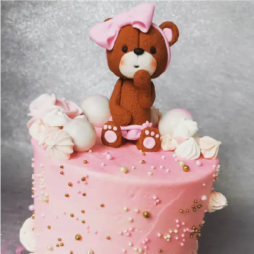 Pastel personalizado para Babyshower en Quito hecho por DiPastel