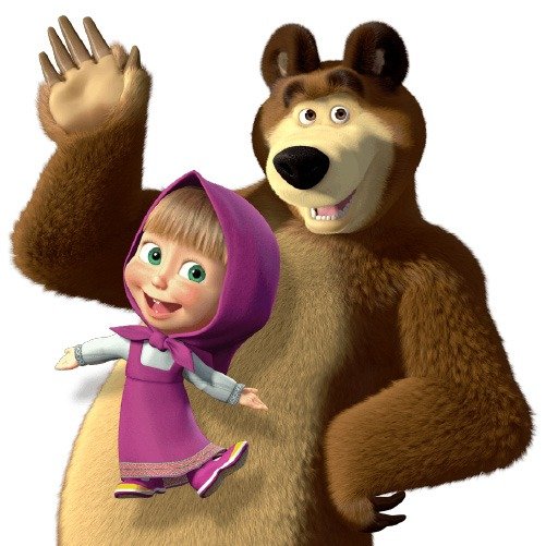 Pastel personalizado de Masha y el Oso en Quito hecho por DiPastel